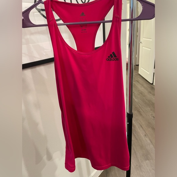 adidas Tops - adidas pink racer back tank